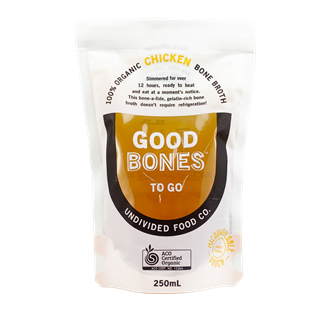 Good Bones To Go - Organic Chicken Bone Broth - 250ml